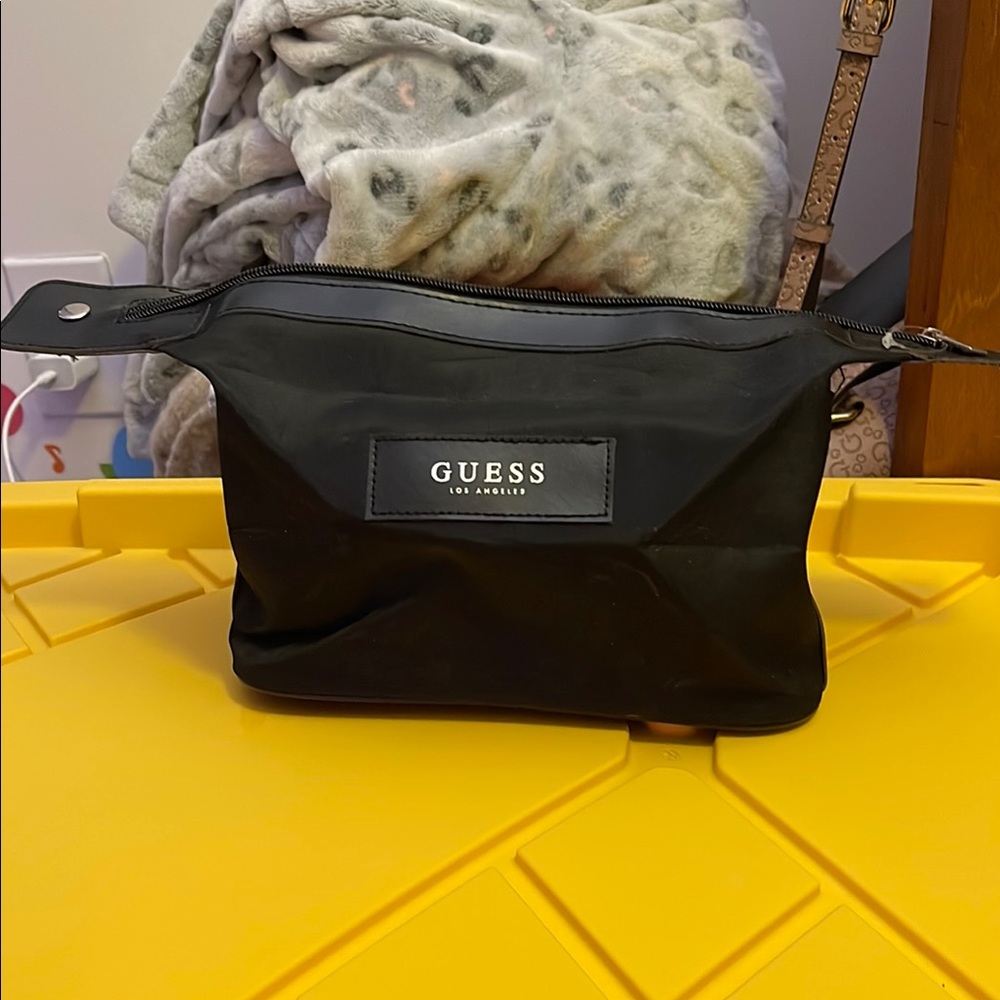 GUESS Black Travel Accessory Bag